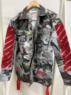 off-white ミリタリージャケット