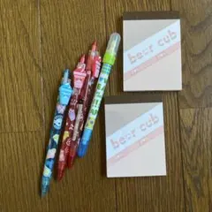 新品　メモ帳　ボールペン　マーカー　蛍光ペン