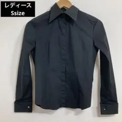 長袖シャツ ブラック
