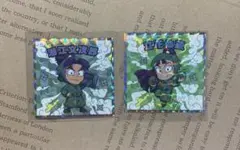 忍たま乱太郎マンチョコ 立花仙蔵 潮江文次郎