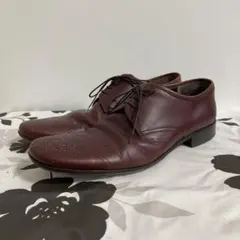 ⭐️アーカイブ⭐️ ミュウミュウ レザーシューズ バーガンディ 27.5cm