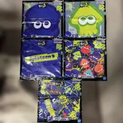 一番くじスプラトゥーン3デザインタオル 5種
