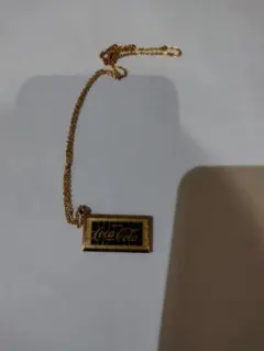 Coca-Cola ゴールドネックレス