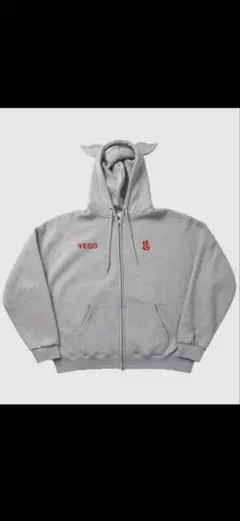 Yeggグレー パーカー＆パンツ セット