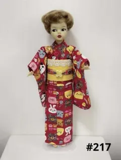 No.204 タミーちゃん 着物1枚 帯1本 手縫い - メルカリ