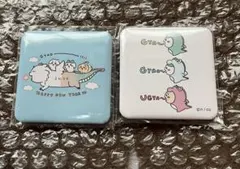 ちいかわ ハッピーバッグ2024 スクエア缶バッジ ハチワレ うさぎ あのこ