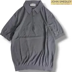 J6357 新品 ジョンスメドレー ISIS シーアイランドコットンニット M JOHN SMEDLEY】「ISIS」30Gシーアイランドコットン ニットポロ
