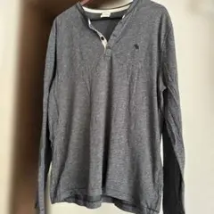 Abercrombie & Fitch グレー 長袖カットソー XL