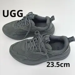 アグ／最終sale CA1 23.5cm スエード　厚底スニーカー　新品　未使用