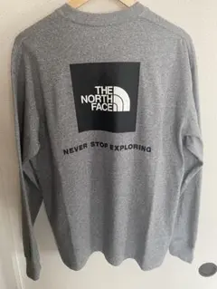 THE NORTH FACE ロングスリーブバックスクエアロゴティー XL