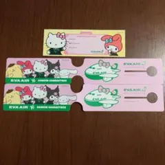 サンリオ　エバー航空　タグ　キティちゃんのサムネイル