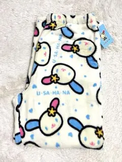 サンリオ　マイクロ総柄ロングパンツ　ウサハナ　Mサイズ　ドンキ