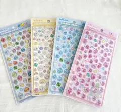 しずくちゃん ボンボンドロップシール ミニ4種類セット 正規品