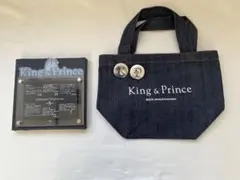 レアKing&Prince非売品デビュー記念 ミニトート&フォトフレームキンプリ