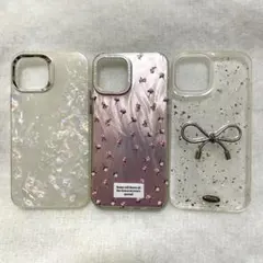 iPhone12ケース 3点セット