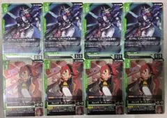 ガンダムカードゲーム エアリアル スレッタ 各4枚セット プロモ ③