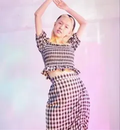 The Girls Society ギンガムチェックロングスカート