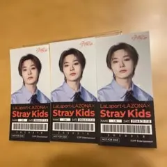 ⑧Stray Kids LaLaport LAZONA I.N ステッカー 3枚