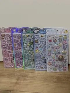 うるちゅるポップシール　5枚セット　【正規品】　サンリオ