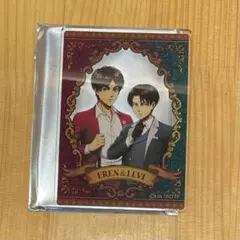 進撃の巨人 ドンキホーテ パーティースーツ アクリルカード エレン リヴァイ