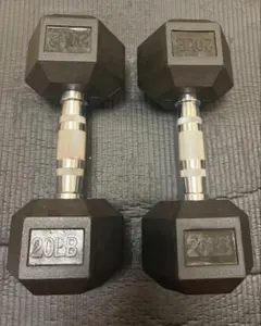 ヘックスダンベル 9kg 20ポンド 2本セットのサムネイル