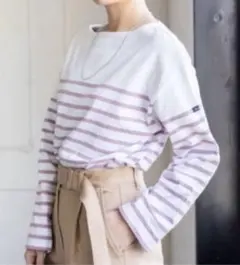 ルミノア 別注NAVAL プルオーバー　イエナ ボーダーカットソー