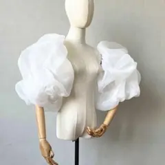 ウエディング　パフスリーブ