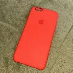 Apple純正 iPhone6/6sシリコンケース(オレンジ)