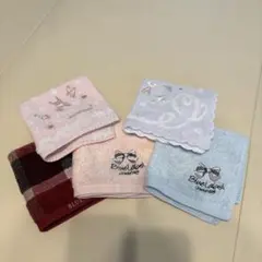 JILLSTUART BLUE LABEL ハンカチ 5枚セットのサムネイル