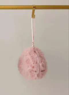 新品 stina スティナ 大人気 チュールフリル ポーチ ピンク 完売品のサムネイル