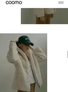 ファーコート フード