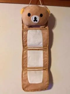 リラックマ ウォールポケット 壁掛け収納のサムネイル