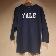 80s YALE Champion トリコタグ 極上コンディション イエール　紺