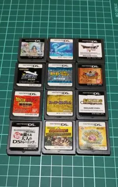 ニンテンドーDS ゲームソフト 12本セット(ソフトのみ)