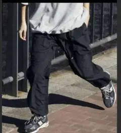 グラミチ × LOWERCASE 別注 ナイロントラックパンツ M ※傷あり