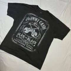 3698] USA古着 Johnny Cash Tシャツ 半袖 L アメリカ古着
