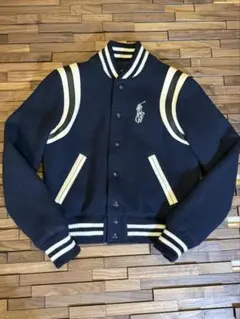 【正規品】Polo Ralph Lauren スタジャン ネイビー