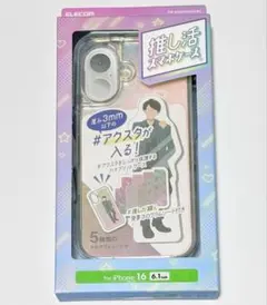 エレコム iPhone16 推し活スマホケース クリア アクスタのサムネイル