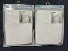 ユニクロ　エアリズム　半袖　クルーネックTシャツ XL 2枚セット