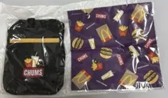 CHUMS マクドナルド ミニショルダーバッグ、クロス
