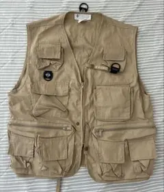 90年代 コロンビア Columbia PFG 白タグ フィッシングベスト