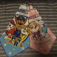 PAW PATROL ループ付タオル 2枚セット新品未使用パウパト