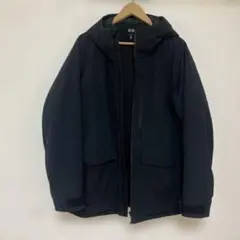 ユニクロ UNIQLO ハイブリッドダウンパーカ　ブラック