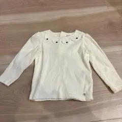 après les cours 長袖カットソー 100cm アイボリー