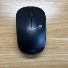 【ELECOM】 静音マウス ブラック M-IR07DRSBK ※電池付き