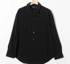 新品！MYSTR ミスタ 長袖 オーバーサイズシャツ S ブラック