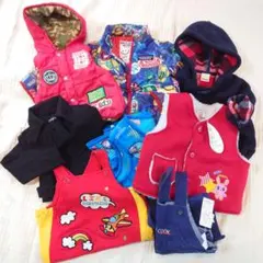 子供服 まとめ売り 男の子 90 秋冬 アウター ベスト