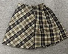 SHIPS チェック柄スカート 130