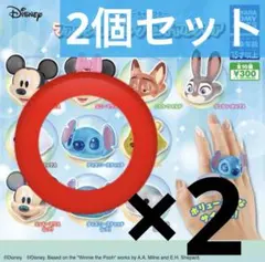 ★早い者勝ち！　新品　ディズニーキャラクター　ファッションリング　ロイヤルクリア