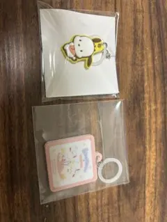 サンリオキャラクターズ　ダブルチャームグミ　ポチャッコ　ぽちゃっこ